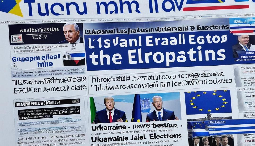 Fake news about Ukraine, Israel, Palestine, the European elections and the American elections.